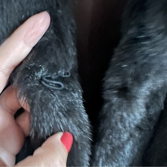 Vintage Fur coat Black, Size 20w - Picture 12 of 12